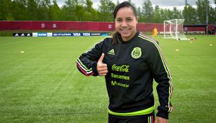 Corral se muestra sonriente en las instalaciones de la Selección