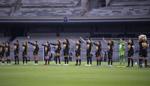 Pumas Femenil en su último partido del CL23