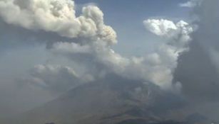 Popocatépetl ha tenido una intensa actividad