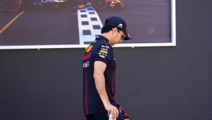 Checo Pérez en el GP de Mónaco