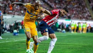 Luis Quiñones en la Final ante Chivas