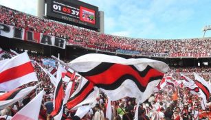 Hinchada de River Plate en el Estadio Monumental