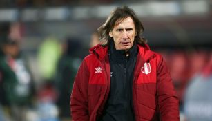 Ricardo Gareca con Perú