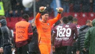 Guillermo Ochoa luego de un partido con la Salernitana