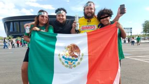 Afición de México en el juego vs Estados Unidos