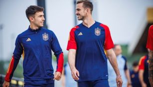 España terminando entrenamiento de cara a la Nations League 