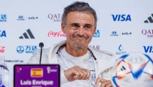 Luis Enrique con la Selección Española en Qatar 2022