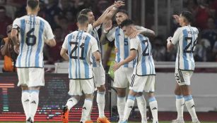 Argentina sin Messi vence a Indonesia en su segundo y último juego en Asia