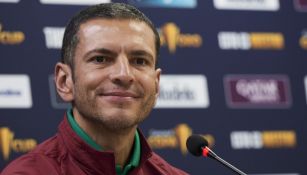 Jimmy Lozano en conferencia previo a la Copa Oro