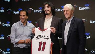 Jaime Jáquez busca seguir haciendo historia al ganarse un lugar en la rotación del Heat