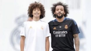 Enzo Vieira junto a Marcelo