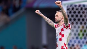 Brozović en el Mundial de Qatar 2022