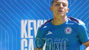 Cruz Azul anuncia oficialmente la incorporación de Kevin Castaño 