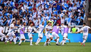 Guatemala celebrando el triunfo en la Copa Oro