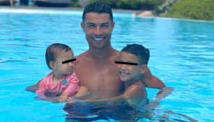 CR7 de vacaciones con su familia