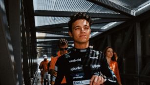 Lando Norris con la escudería de McLaren