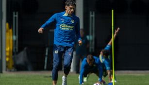 Diego Valdés entrena al parejo y disipa dudas de una posible salida del América