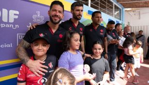 La convivencia se dio entre el equipo y los niños