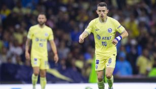 Álvaro Fidalgo jugando con las Águilas del América 