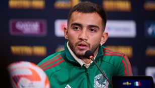 Luis Chávez con el Tri en Copa Oro