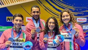 México quedó en el segundo lugar en saltos mixtos por equipos 