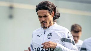 Edinson Cavani se queda fuera de la convocatoria del Valencia para amistosos