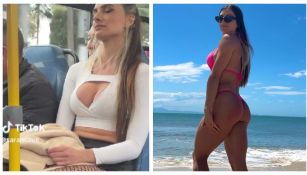 Descubren OnlyFans de Sarah Caus, la modelo que se hizo viral por viajar en transporte público 