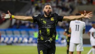 Karim Benzema da triunfo a Al Ittihad en Liga de Campeones con gran gol