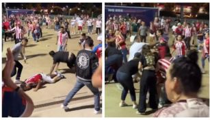 ¡Violencia en la Leagues Cup! Aficionados de Chivas protagonizan bronca tras perder ante Kansas City 