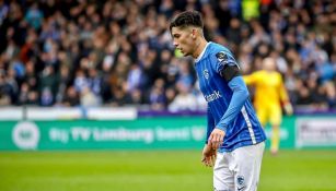 Gerardo Arteaga en partido con el Genk