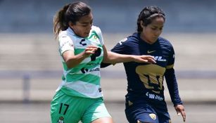 Pumas y Santos, juego de la Liga MX Femenil en CU