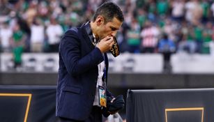 Jimmy Lozano tras ganar la Copa Oro con el Tri