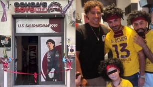 Memo Ochoa asiste a la inauguración de su nuevo club de fans en Italia: 'Ochoa´s Boys'