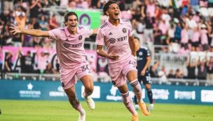 David Ruiz celebra un gol con Inter Miami