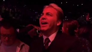 Cristian Castro en concierto de Luis Miguel 