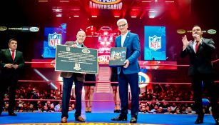 NFL México felicitó al Consejo Mundial de Lucha Libre por su 90 aniversario