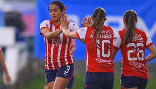 Chivas Femenil goleó a Cruz Azul en La Noria