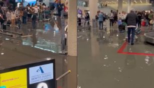 Aeropuerto de la Ciudad México sufre inundaciones por fuertes lluvias