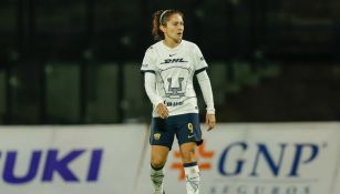 Desirée Monsiváis jugando con Pumas Femenil