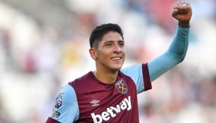 Edson Álvarez en su debut con West Ham