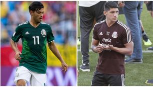 Carlos Vela y Alan Pulido