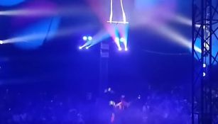 Video de trapecista que se cayó al vacío en un show de circo en vivo en Rusia se hace viral 