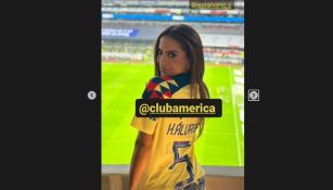 Anitta presume playera de Kevin Álvarez y asiste al Estadio Azteca para apoyar al América