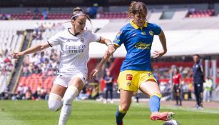 Athenea del Castillo, jugadora del Real Madrid, sobre jugar en el Azteca: 'Ha sido un privilegio'