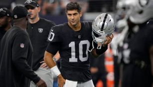 Jimmy Garoppolo, quarterback de los Raiders