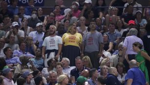 Semifinal del US Open es detenida por protesta 