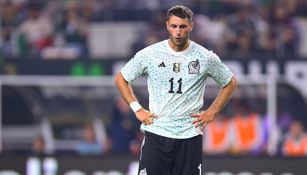 Jaime Lozano 'defiende' a Santiago Giménez tras haber fallado su penalti contra Australia