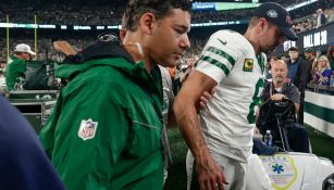 Rodgers tras lesionarse en el Jets vs Bills