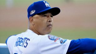 El manager de los Dodgers, Dave Roberts