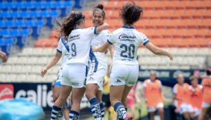 Puebla Femenil sorprende y vence a Cruz Azul en el Cuauhtémoc